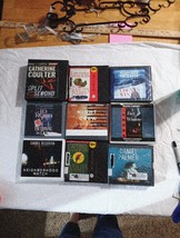 Lot of 9 Thriller Mystery Audiobooks CDs Patterson Palmer Coulter Robb - $21.78