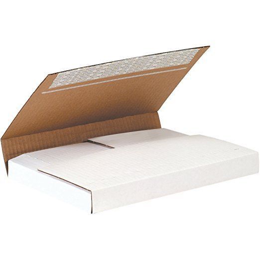 Primary image for Corrugated Deluxe Easy-Fold Mailer, 12-1/8"  x 9-1/8" x 2" (50 pieces)