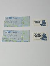 STAR WARS + Exhibits Temporary Tatoos &amp; 2 Tickets 6/21/2007 Fort Worth M... - $28.71