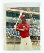 Eric Davis Glossy Photo Vintage Cincinnati Reds 8&quot;x10&quot; Picture + Sleeve ... - $4.37 CAD