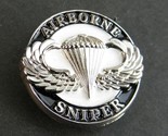 SNIPER ARMY US AIRBORNE PARA PARATROOPER LAPEL PIN BADGE 1 INCH - $5.74