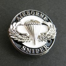 SNIPER ARMY US AIRBORNE PARA PARATROOPER LAPEL PIN BADGE 1 INCH - £4.50 GBP