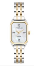 Anne Klein Womens Watch New York Two Tone Diamond Octagon Quartz White - $144.99