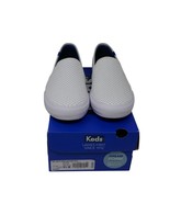 Keds Double Decker Perf White Leather Slip On Casual Flat Shoes Size 9.5M - $47.04 CAD