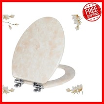 Durable Molded Wood Toilet Seat - Elongated, Quick Release &amp; Easy Clean ... - $1,789.80 MXN