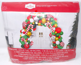 HOLIDAY TIME WM2209XM30 BALLOON ARCH KIT WITH 194 BALOONS &amp; MORE - NEW! - $22.95