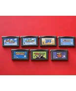 Super Mario Advance 1 2 3 4 Luigi Kart DK Game Boy Advance Lot 7 Authentic Saves - $5,532.59 MXN