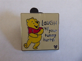 Disney Trading Pins 134121     DLR - Hidden Mickey 2019 - Pooh Quotes - Laugh - £20.84 GBP