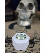 30.53 ct. Brazilian Shaman&#39;s Faceted Oval Cut Prasiolite Gem - The Voodo... - £263.44 GBP