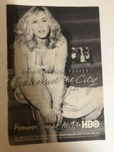 Sex And The City Vintage Tv Guide Print Ad Sarah Jessica Parker HBO TPA24 - £4.66 GBP