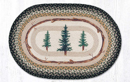 Earth Rugs OP-116 Tall Timbers Oval Patch 20&quot; x 30&quot; - £39.04 GBP