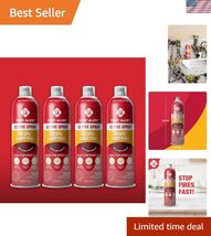 Emergency EZ Fire Spray 4-Pack - Reliable Aerosol Extinguisher for Home ... - $89.16