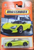 Matchbox Mclaren 720 Spider Lime green - $0.99