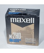 Maxell 10 Pack MF2HD 3.5&quot; IBM High Density Floppy Disks NEW Sealed - £12.02 GBP