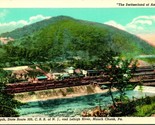 Vtg Postcard MAUCH CHUNK PA Mt Pisgah State Route 309 CRR of NJ &amp; Leigh ... - £11.86 GBP