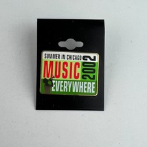 Summer In Chicago 2002 Music Everywhere Hat or Lapel Pin - £15.56 GBP