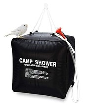 Jabells Solar Shower Bag for Camping,10 gallons/40L Solar Heating Shower Bag wit - £22.06 GBP