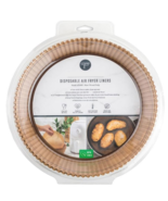 CORE KITCHEN / HOME 6.3&quot; Round DISPOSABLE AIR FRYER LINERS PDQ50884A NEW... - $190.06 MXN