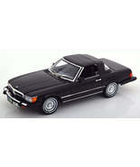 1/18 1979 Mercedes Benz 450 SL R107 US-Version American Gigolo Black - $149.95