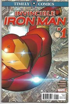 Timely Comics Invincible Iron Man #1 (Marvel 2016)Reprinting Invincible Iron Man - £1.73 GBP