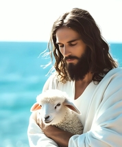 JESUS CHRIST (Set of 2) – 8x10 Christian Photo Prints | Inspirational Wa... - $7.00