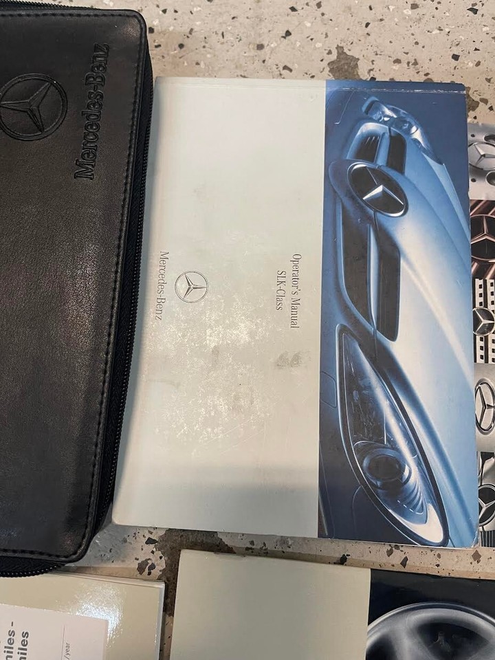 2007 MERCEDES BENZ SLK Class 55 280 350 Owners Operators Manual Set OEM Item image 3