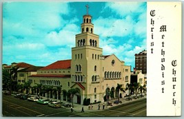 Christ Methodist Church St Petersburg Florida FL Chrome Postcard F10 - £2.30 GBP