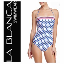 La Blanca Bord Bandeau one piece swimsuit - £23.27 GBP