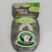 Tommee Tippee Closer to Nature Chewther Oral Development Pacifier NEW 3 Mos + - $22.72