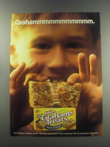 1997 General Mills Golden Grahams Treats Ad - Grahammmmmmmmmmm - $18.49