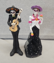 Day Of The Dead MARIACHI Mexican Skeleton Figures 12&quot; (1s8) - £27.05 GBP