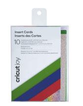 Cricut Joy Insert Cards 10 Cards 10 Envelopes Rainbow Scales Sampler - $6.44