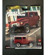 Hot Wheels Premium Fast & Furious 4/5 Toyota Land Cruiser FJ43 Real Riders - €10,25 EUR