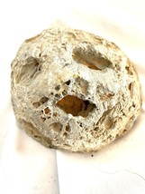 Large Half Geode Interesting on Both Sides A Bit Creepy Maybe But One Of A Kind - £30.65 GBP