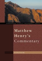 Matthew Henry&#39;s Commentary One Volume [Hardcover] Henry, Matthew - £9.76 GBP