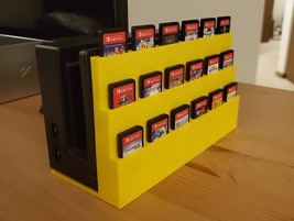 Nintendo Switch Ultimate Game Card Dock Console Cartridge Holder - Holds 18 Game - £14.38 GBP