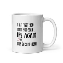 Father&#39;s Day Mug Coffee Tea Cup From Second Born Child To Parent Funny Humor - £7.98 GBP+