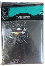 The Nightmare Before Christmas Tablecloth 60 x 102 Inch Spiderwebs - £10.17 GBP