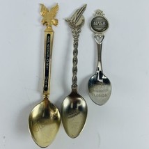 NASA Space Shuttle Souvenir Spoon LOT Collectible Spaceport Kennedy Spac... - £10.01 GBP