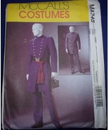 McCall’s Men’s Civil War Costumes Size S-L #M4745 Uncut - £5.50 GBP