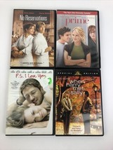 Lot Of 4 Romantic Comedy Movies On DVD Rom-Com - No Reservations - Prime - - £16.95 GBP
