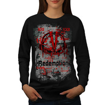 Wellcoda Vendetta Revenge Womens Sweatshirt, Crazy Casual Pullover Jumper - £22.91 GBP+