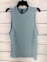 LULULEMON PERO/BZEB Blue Metal Vent Tech Sleeveless 2.0 Tank Top Men&#39;s S... - £19.36 GBP