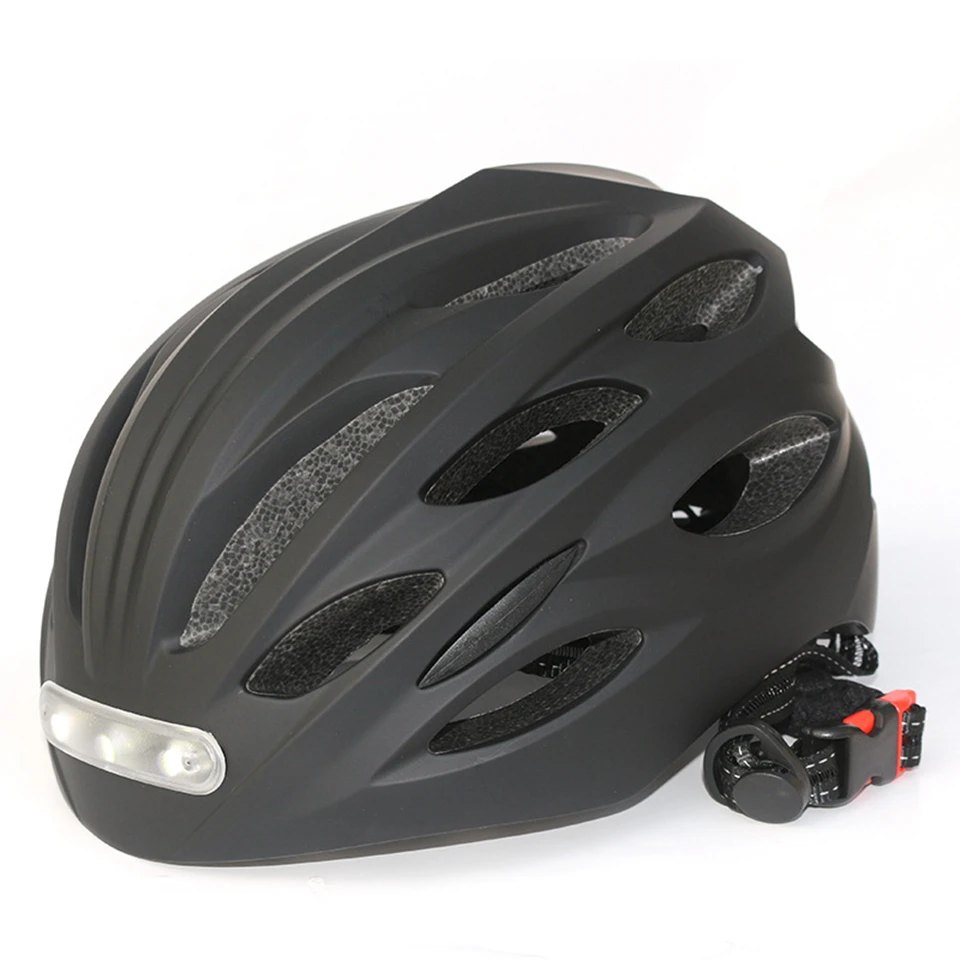 Bike Helmet With LED Light For Men Women Intergrally-molded Cycling Helmet Safe  - £140.05 GBP