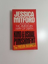 Kind &amp; Usual Punishment By Jessica Mitford 19974 paperback fiction novel - $5.94