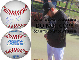 Joakim Soria Oakland A&#39;s Kansas City Royals signed autographed baseball proof - £50.63 GBP