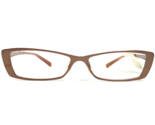 MODO Eyeglasses Frames MOD 939 MBWN Matte Brown Rectangular Cat Eye 51-1... - $139.88