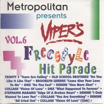 Metropolitan Viper&#39;s Freestyle Hit Parade Vol 6 Cd Collage Denine Dmx Trinity 3 - £14.87 GBP