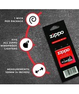 genuine zippo brand WICK oem for all zippo pocket lighters 1FLT 56001 - $277.65 MXN