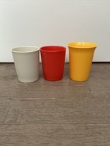 Tupperware Lot of 3 Tumblers/Cups/Glasses 1251-8 1251-15 &amp; 109-17 - $10.00